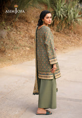 Asim Jofa Prints Unstitched Drop 1 Ajuub-15 Printed Lawn 3 Pcs
