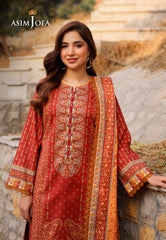 Asim Jofa Designers Limited Edition Pret Ajuub-20 Printed Lawn Stitched 3 Pcs