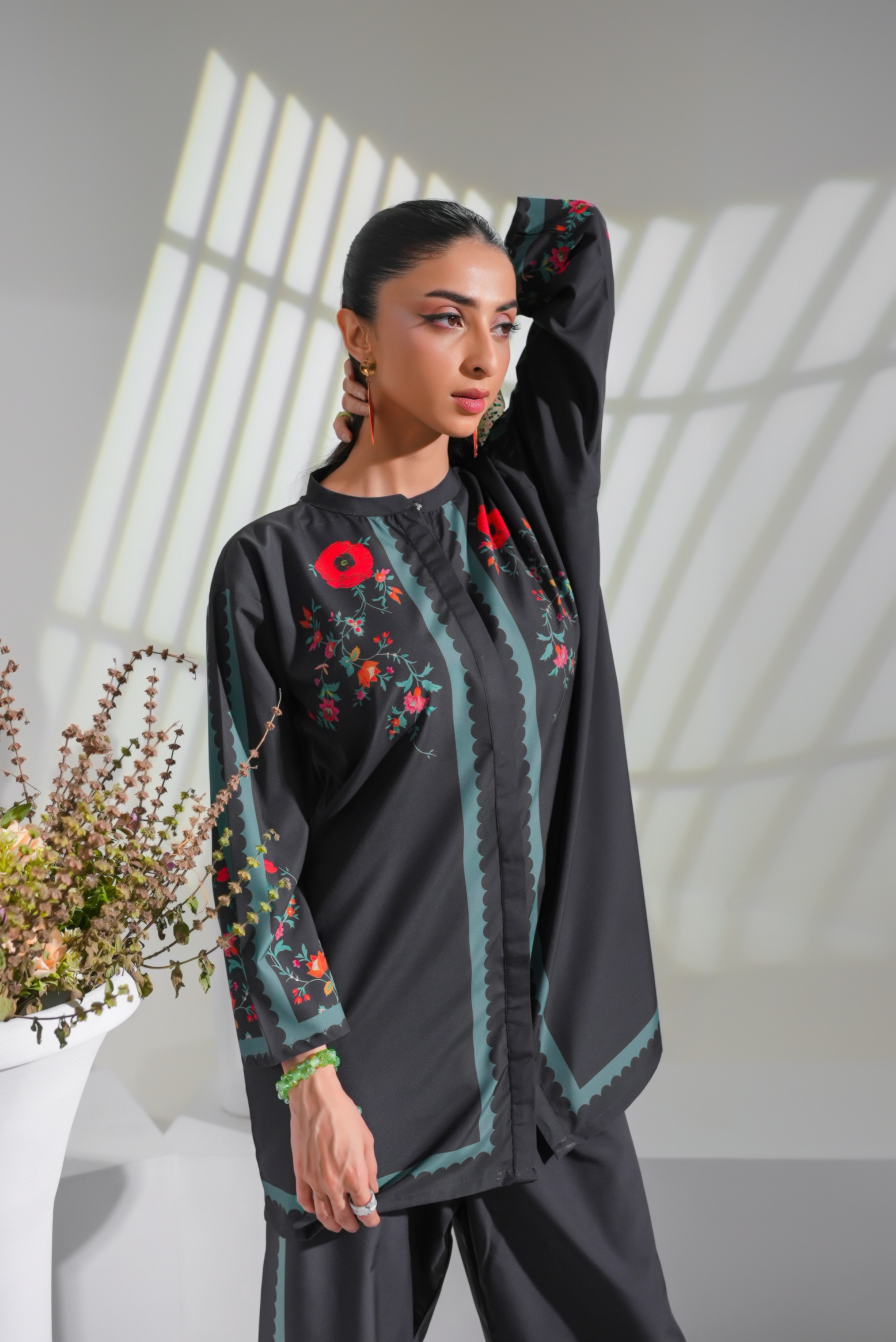 Dhaga Stitched 2 Piece Crepe Collection'2025-Juna