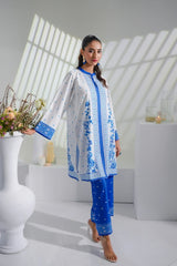 Dhaga Luxury Revival Stitched 2 Piece Summer Suit-Eloise