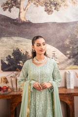 Rang Nirala By Manahils Stitched 3 Piece Formals Collection'2025-K-169-MINT GREEN