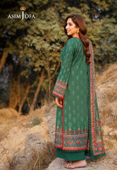 Asim Jofa Prints Unstitched Drop 1 Ajuub-11 Printed Lawn 3 Pcs