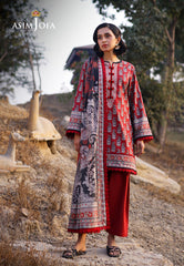 Asim Jofa Designers Limited Edition Pret Ajuub-01 Printed Lawn Stitched 3 Pcs