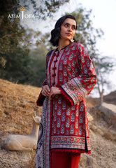 Asim Jofa Prints Unstitched Drop 1 Ajuub-01 Printed Lawn 3 Pcs
