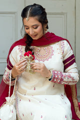 Paranda Omal By Komal Stitched 3 Piece Festive Collection'2025-Dilkash