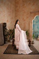 Shehr R Husn By Manahils Stitched 3 Piece-182-LILAC