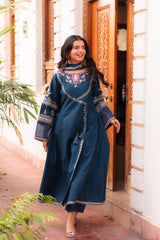 Omal By Komal Stitched 3 Piece Summer Collection'2025-Warsha - 3pc