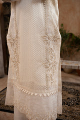 Shehr R Husn By Manahils Stitched 3 Piece-182-OFF WHITE