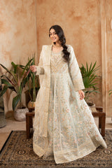 Couture By Manahils Stitched Formals-MAXI-024-MINT GREEN