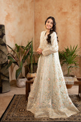 Couture By Manahils Stitched Formals-MAXI-024-MINT GREEN