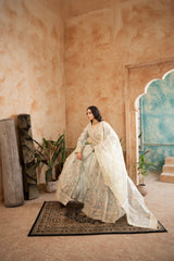 Couture By Manahils Stitched Formals-MAXI-024-MINT GREEN