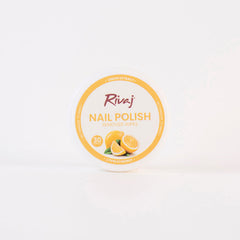 Rivaj-Nail Polish Remover Wipes - Lemon Extract