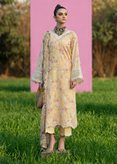 Printkari By Sardinia Unstitched 3 Piece Lawn Collection-Sunflower