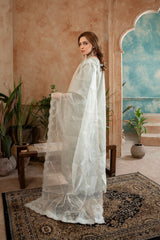 Shehr R Husn By Manahils Stitched 3 Piece-182-PASTEL GREEN