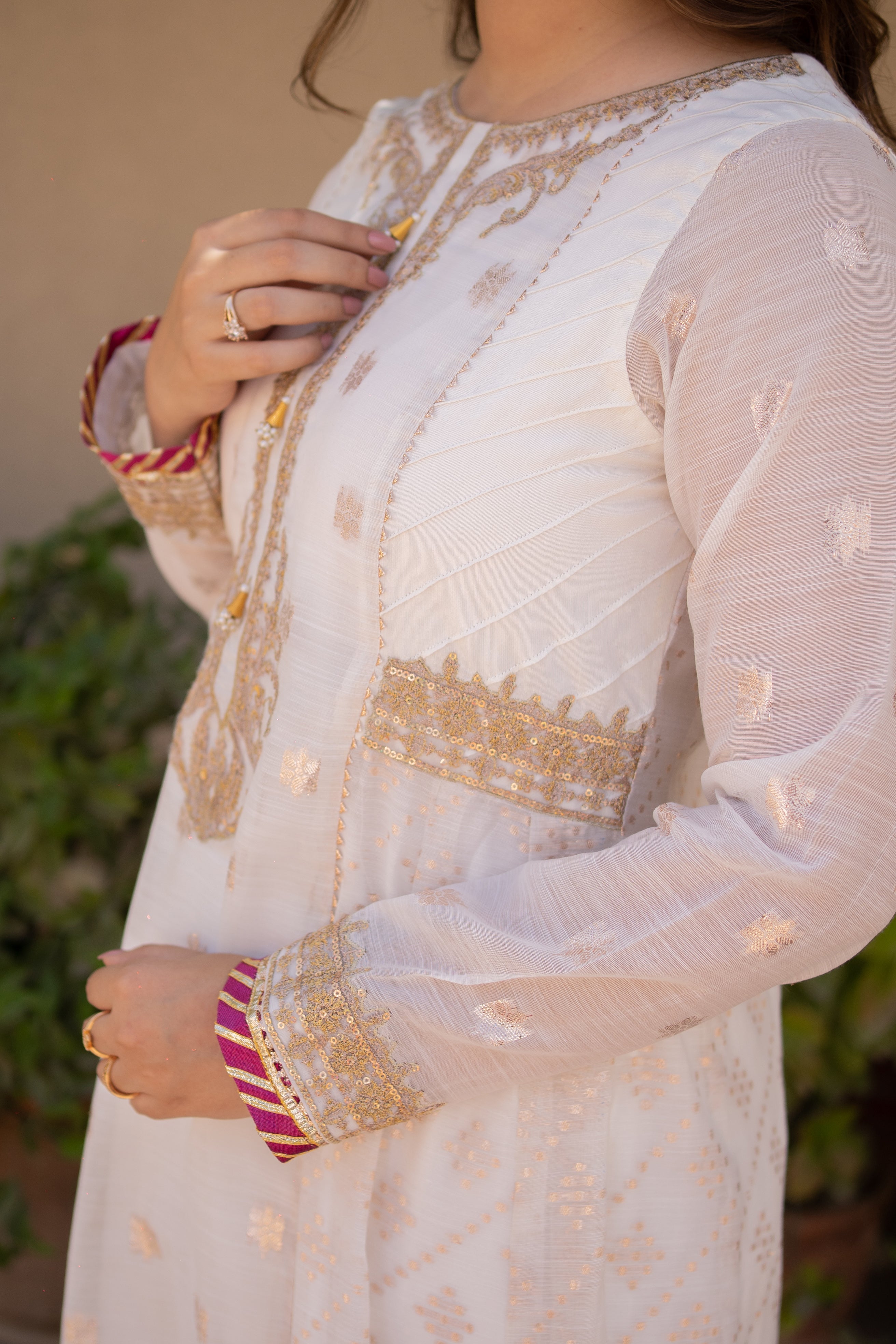 CHANDNI (Frock & Dupatta) - Omal
