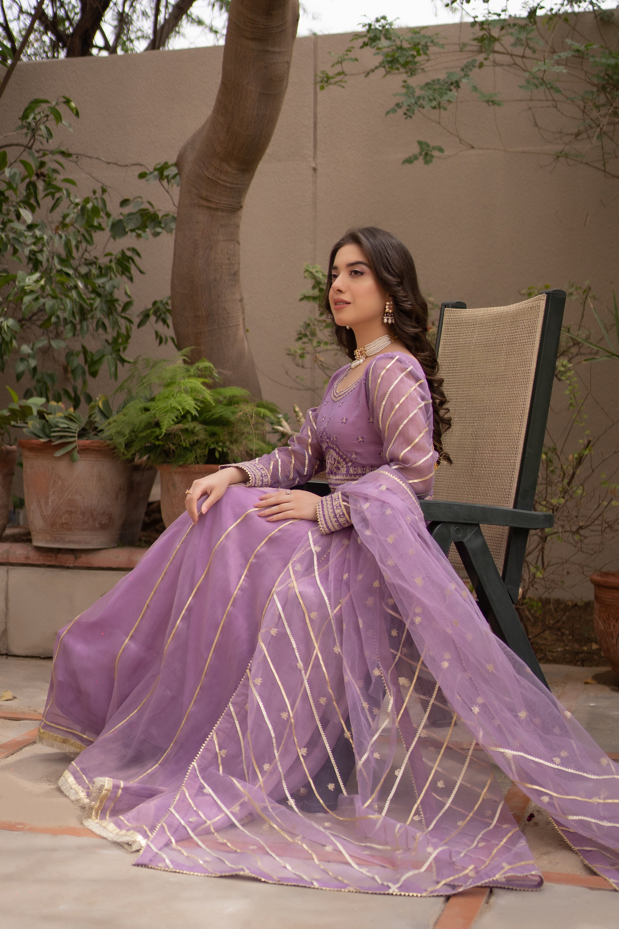 HOOR (Frock & Dupatta) - Omal