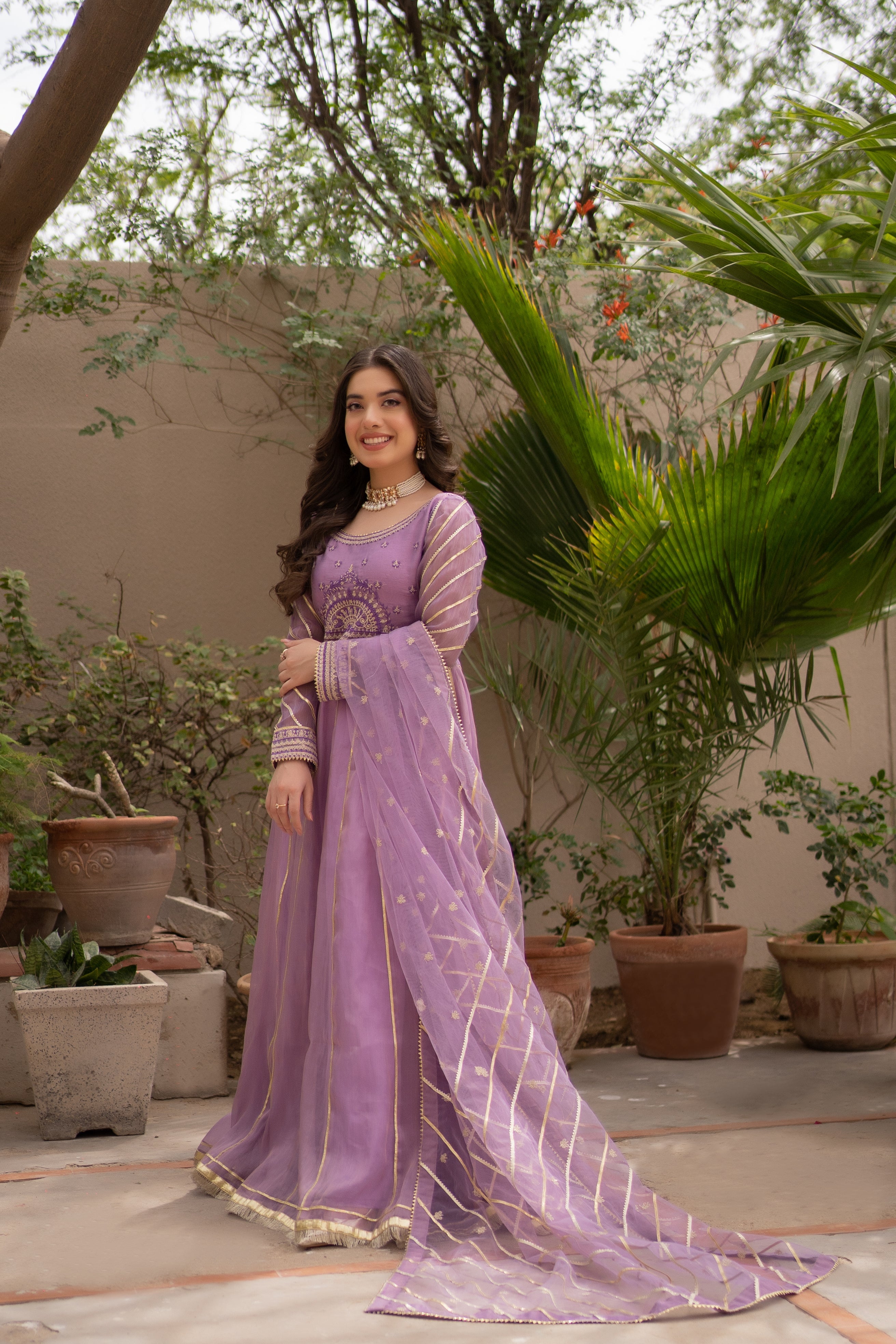 HOOR (Frock & Dupatta) - Omal