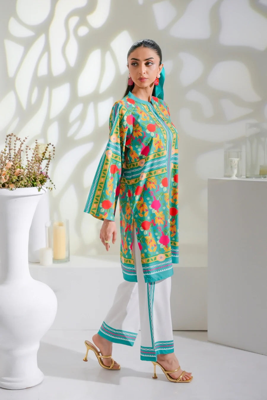 Dhaga Stitched 2 Piece Crepe Collection'2025-Charlotte