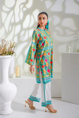 Dhaga Luxury Revival Stitched 2 Piece Summer Suit-Charlotte
