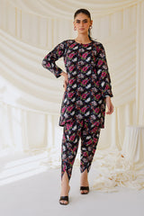 Meerak Stitched 2 Piece Summer Wine Drop 1 Collection'2026-MSL24-CO-14