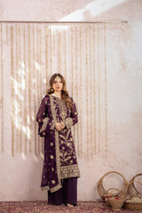 Pehli Nazar By Meeral Stitched 3 Piece Formals Collection'2025-Alaya