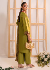 Meerak Stitched 3 Piece Emb Solid Summer Suit-Nayla
