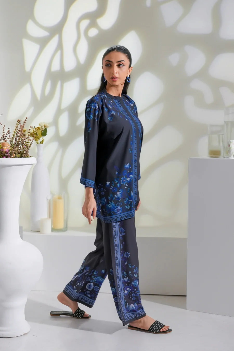 Dhaga Stitched 2 Piece Crepe Collection'2025-Eudora