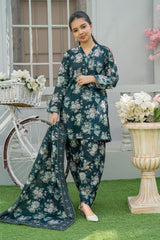 Mahroo Stitched 3 Piece Khaddar Collection'2025-T-CK-006