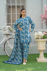 Mahroo Stitched 3 Piece Khaddar Collection'2025-T-CK-002