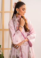 Meerak Stitched 3 Piece Emb Solid Summer Suit-Haniya