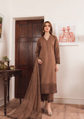 Geet By Al Harir Stitched 3 Piece Summer Suit-AH007-Geet-Chicku