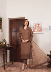 Geet By Al Harir Stitched 3 Piece Summer Suit-AH007-Geet-Chicku