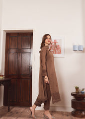 Geet By Al Harir Stitched 3 Piece Summer Suit-AH007-Geet-Chicku