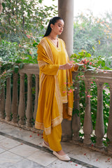 Winter Essentials By Mannat Clothing Stitched Collection-Kesar