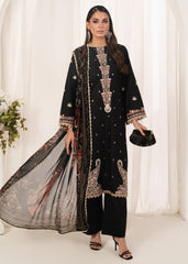Meerak Stitched 3 Piece Emb Solid Summer Suit-Ayzel