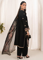 Meerak Stitched 3 Piece Emb Solid Summer Suit-Ayzel