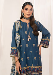 Meerak Stitched 3 Piece Emb Solid Summer Suit-Nureh