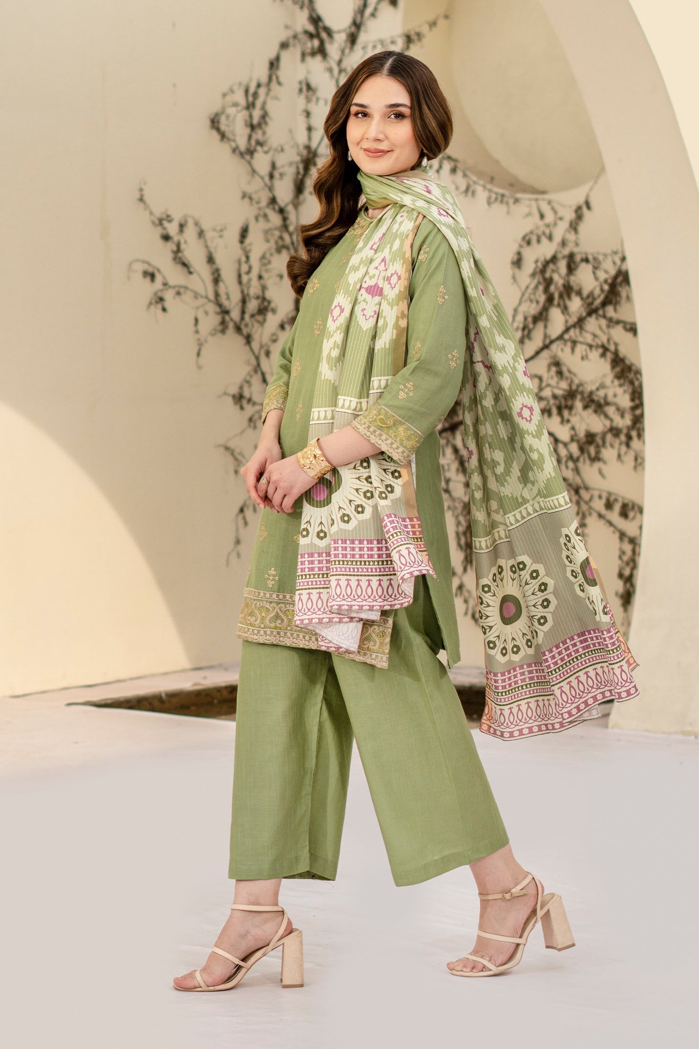 Winter Basics by Panache Apparel Stitched Collection-Pear