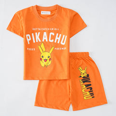 Kjunction Boys Half Sleeves 2 Piece Suit (8289)