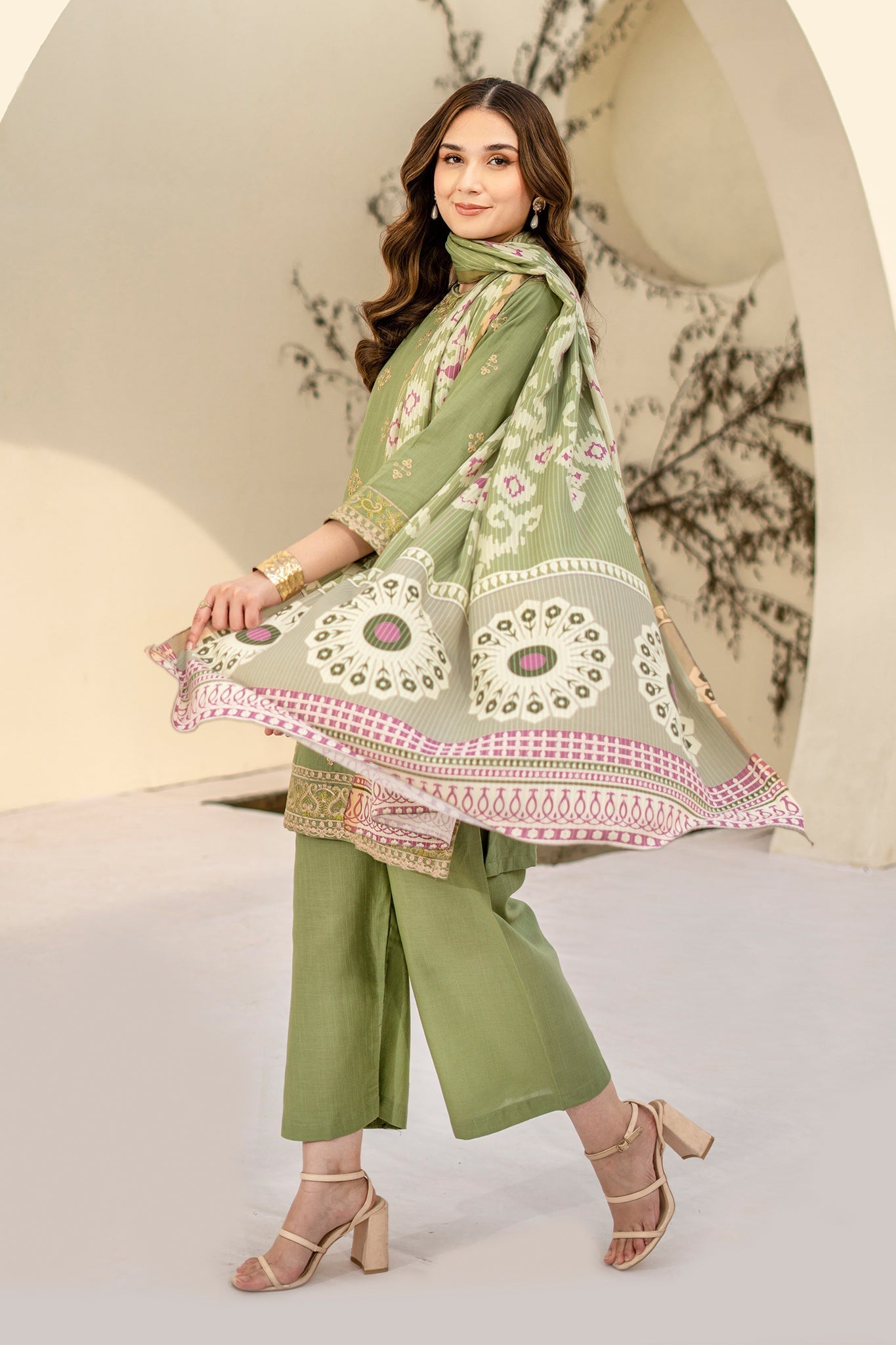 Winter Basics by Panache Apparel Stitched Collection-Pear