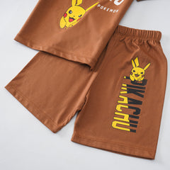 Kjunction Boys Half Sleeves 2 Piece Suit (8289)