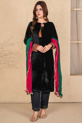 Aayra Stitched Winter Collection'2025-AY600- Velvet 3Pc