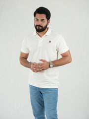 Mercato White Polo Shirt
