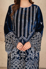 Aayra Stitched Winter Collection'2025-AY1151 - Velvet 3Pc