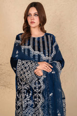 Aayra Stitched Winter Collection'2025-AY1151 - Velvet 3Pc