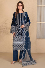 Aayra Stitched Winter Collection'2025-AY1151 - Velvet 3Pc