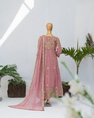Saira Sultana Stitched Wedding Formals Suit-Mahira-T Pink