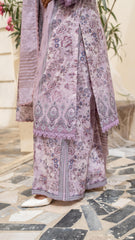 Dressline Launching New Unstitched  3 Pcs Premium Chikankari Emb Digital Printed Lawn Collection