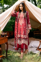Sardinia Unstitched 3 Piece Luxury Lawn Collection-ROSABEL