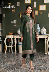 Asim Jofa Outfit Of The Day Ajod-17  Embroidered Yarn Dyed 2 Pcs